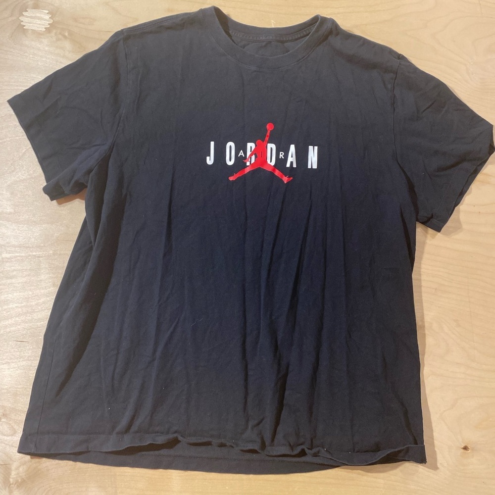 Jordan Black Graphic T-Shirt for Men XXL (PW) - Picture 5 of 10